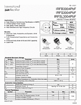 DataSheet IRFSL3004PbF pdf